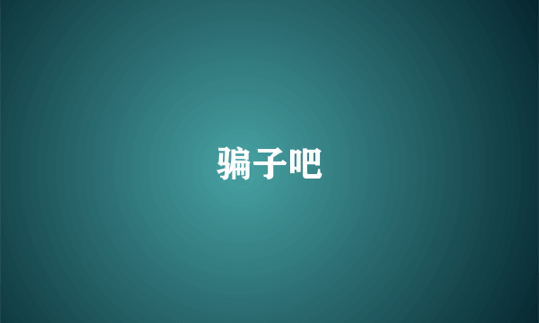 骗子吧