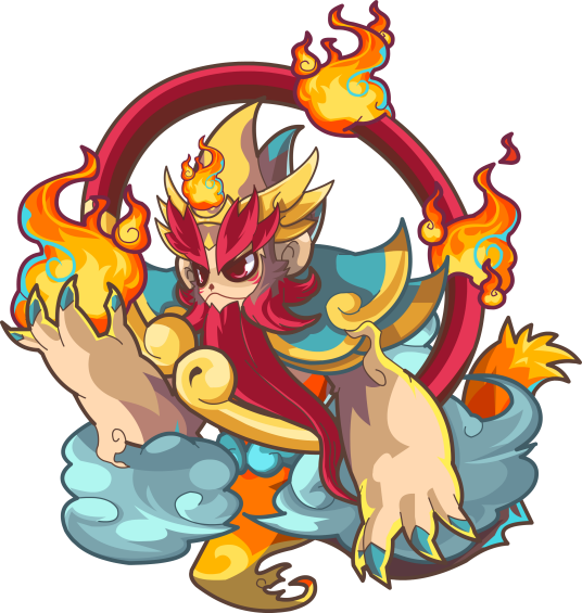火云邪神（游戏《洛克王国》中的宠物）