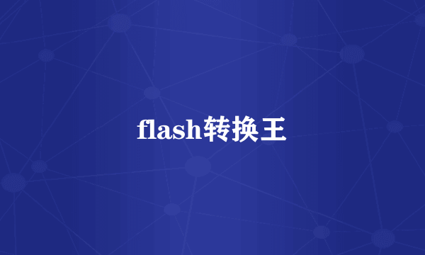 flash转换王