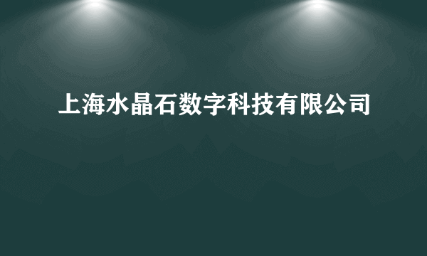 上海水晶石数字科技有限公司