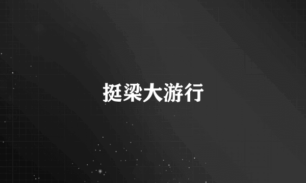 挺梁大游行