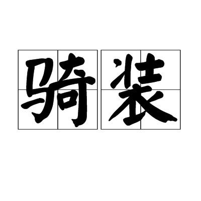 骑装