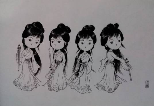 梅兰竹菊（小说《天龙八部》里的人物）
