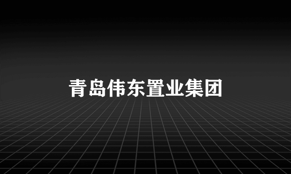 青岛伟东置业集团
