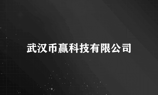 武汉币赢科技有限公司