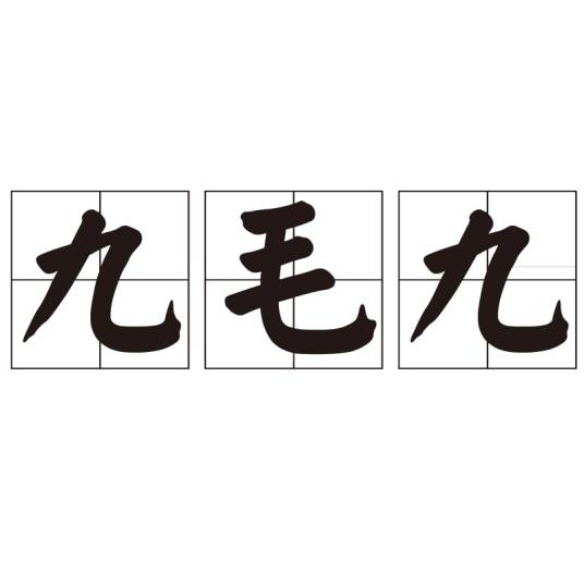 九毛九（汉语词汇）