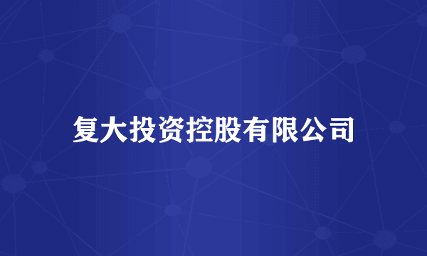 复大投资控股有限公司