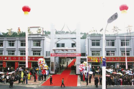万良长白山人参市场