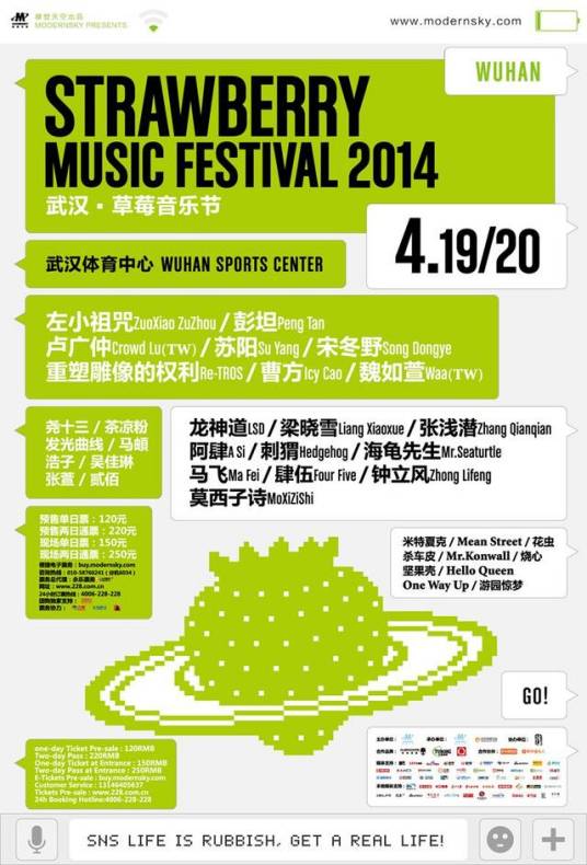2014武汉草莓音乐节