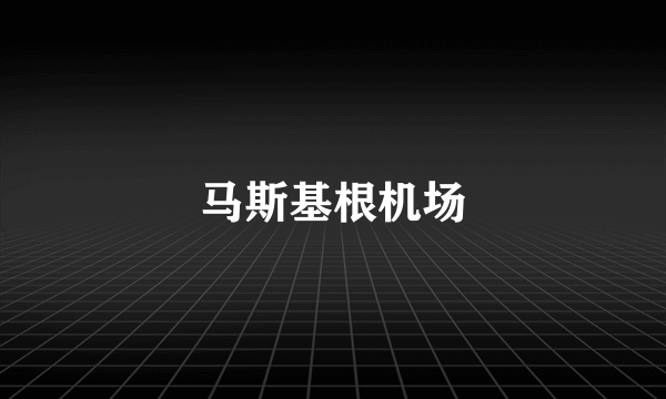 马斯基根机场