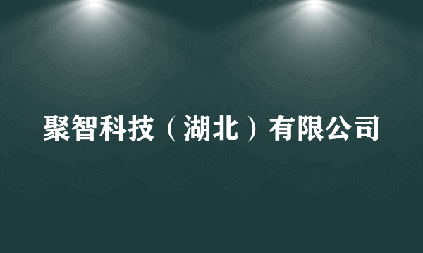 聚智科技（湖北）有限公司