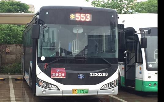 武汉公交553路