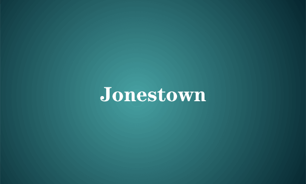 Jonestown