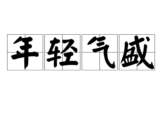 年轻气盛（成语）