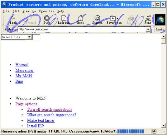 Internet Explorer 3