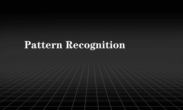 Pattern Recognition