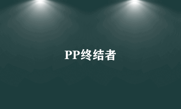 PP终结者