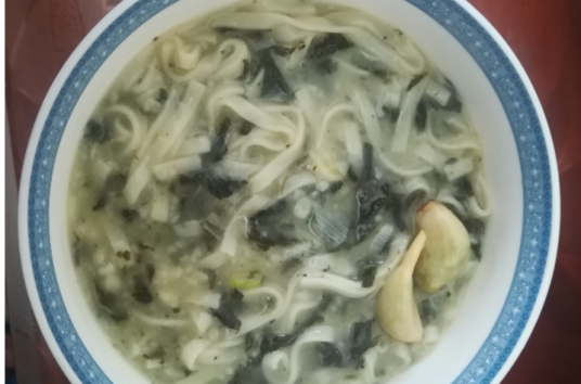 芝麻叶杂面条