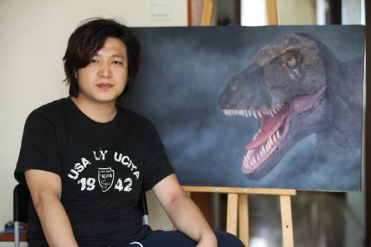 赵闯（以复原古生物画为职业的专职画家）