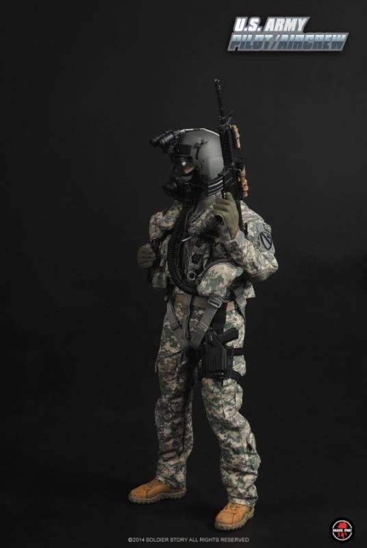 Soldierstory新品：1/6 美国陆军航空兵（陆航）飞行员/ 机组乘员