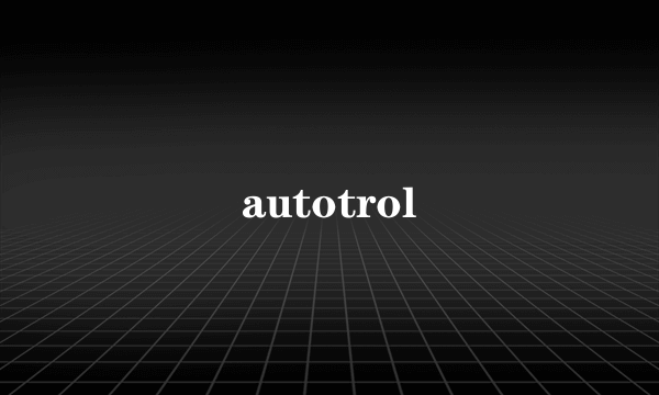 autotrol