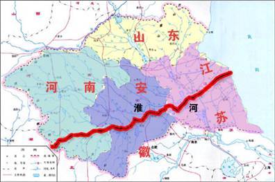 淮北（淮河流域以北地区）