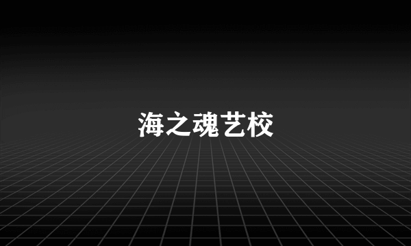 海之魂艺校