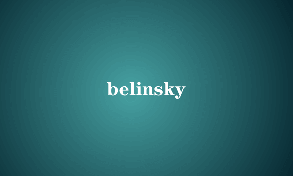 belinsky