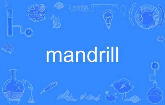mandrill（英语单词）