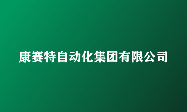 康赛特自动化集团有限公司