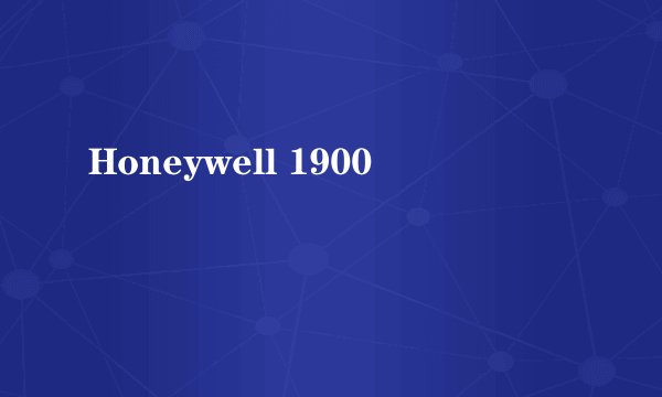 Honeywell 1900