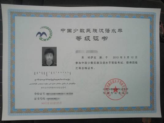 中国少数民族汉语水平等级考试
