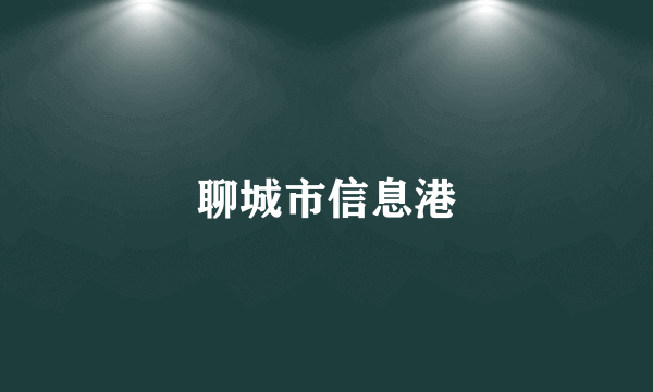 聊城市信息港