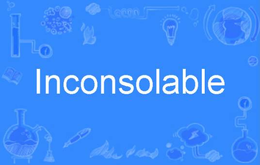 Inconsolable（英语单词）