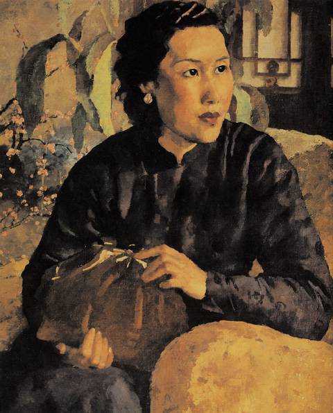 徐悲鸿夫人像