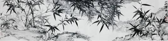 墨竹（康文峰当代水墨作品）