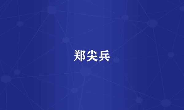 郑尖兵
