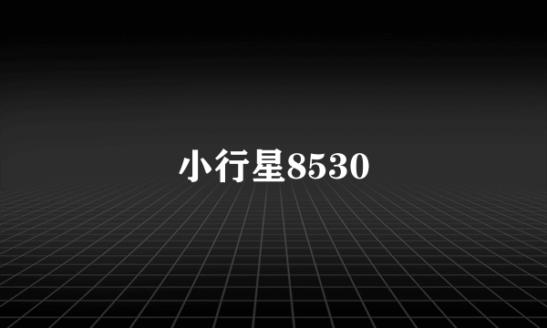 小行星8530