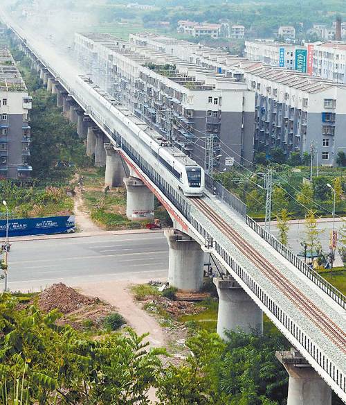 兰渝铁路南高支线