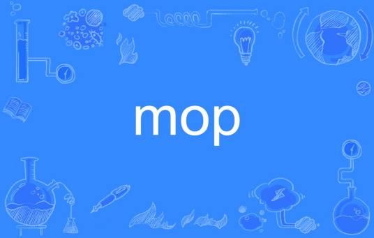 mop（英文单词）