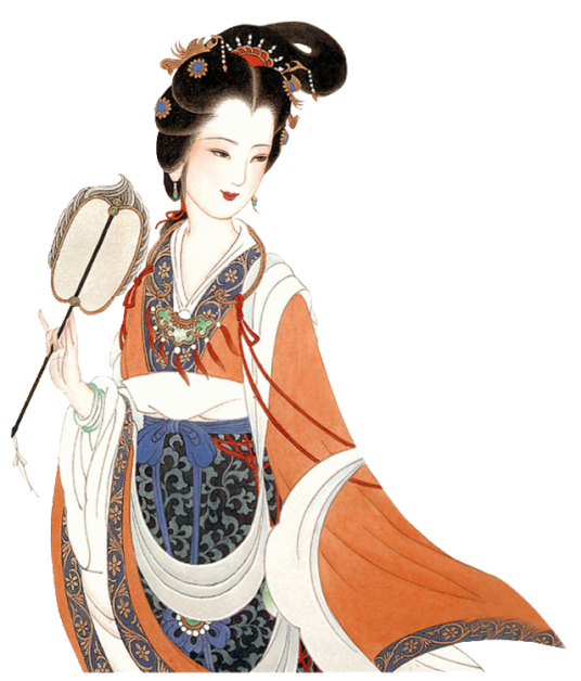 仕女图（明代黄娥明散曲）