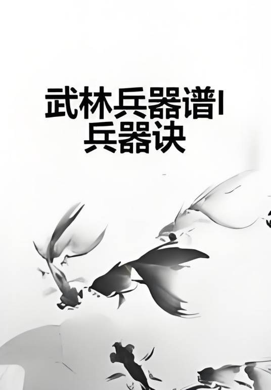 武林兵器谱l兵器诀