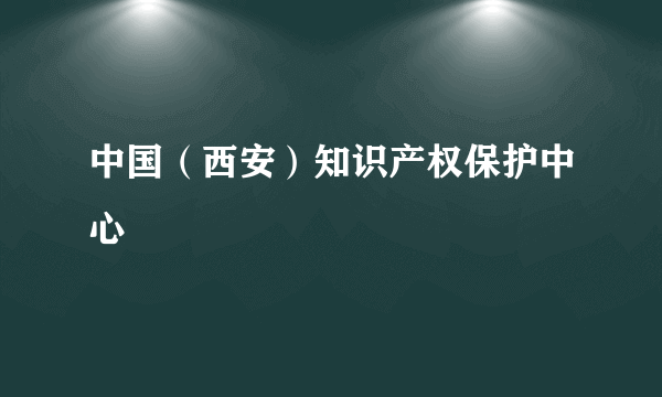 中国（西安）知识产权保护中心