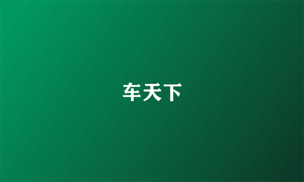 车天下