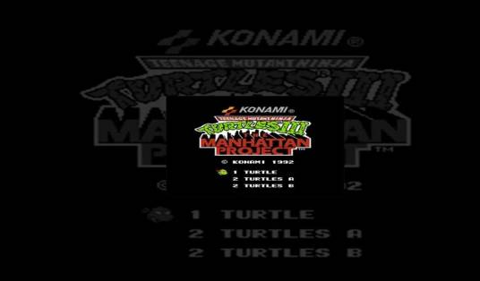 忍者神龟3（Konami发行红白机游戏）