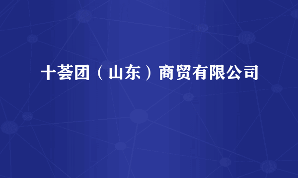 十荟团（山东）商贸有限公司