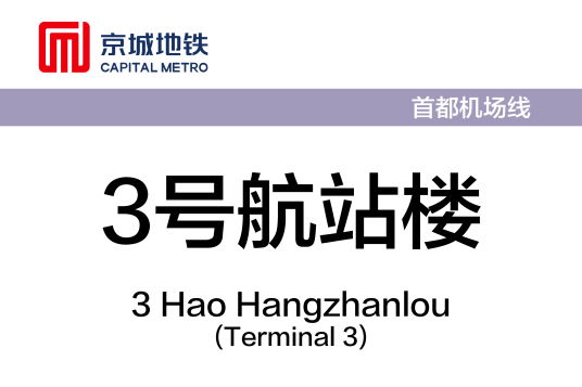 3号航站楼站（中国北京市境内地铁车站）