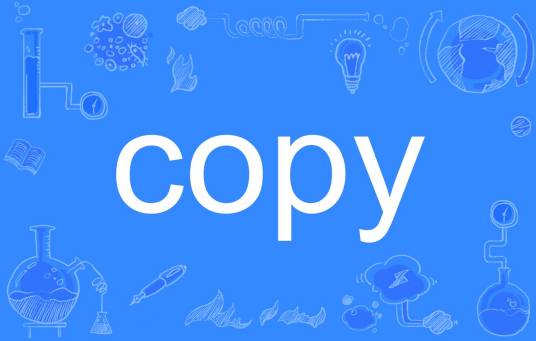 copy（英文单词）
