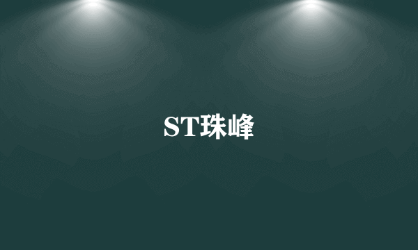 ST珠峰