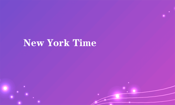 New York Time